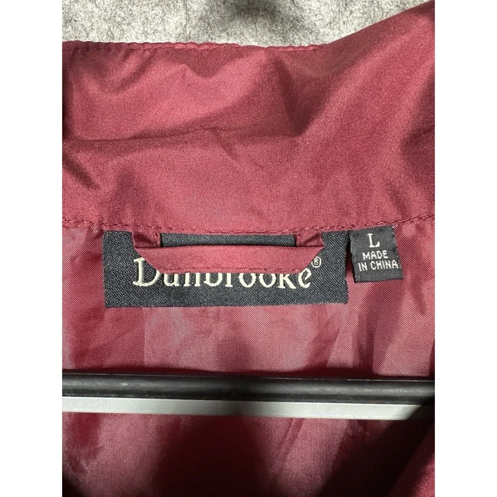 Vintage Dunbrooke Washington Redskins SI Windbreaker Jacket Mens L NFL